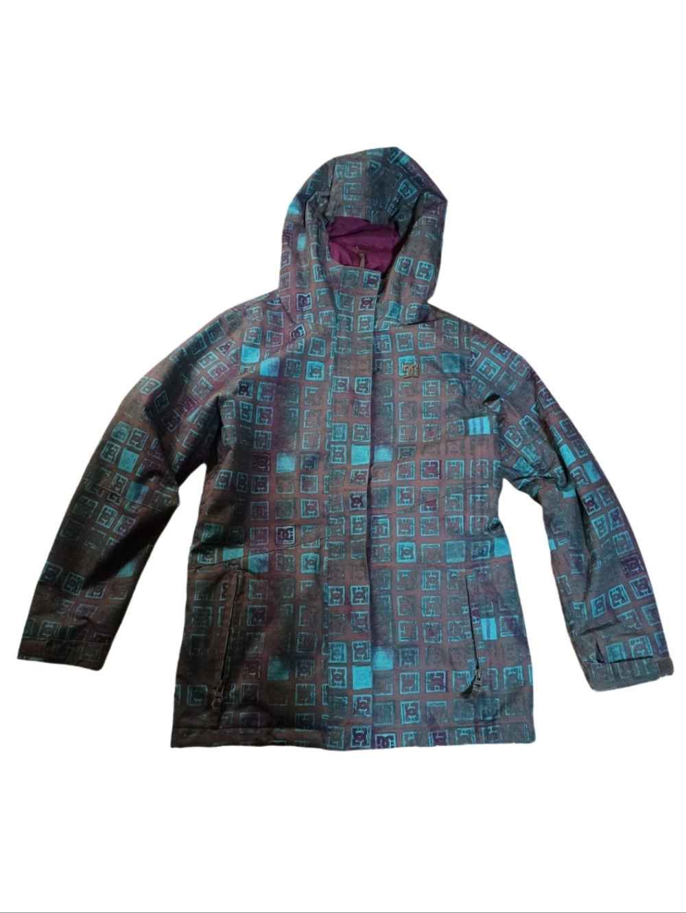 DC Purple and Black Snowboarding Jacket 10k Waterproof